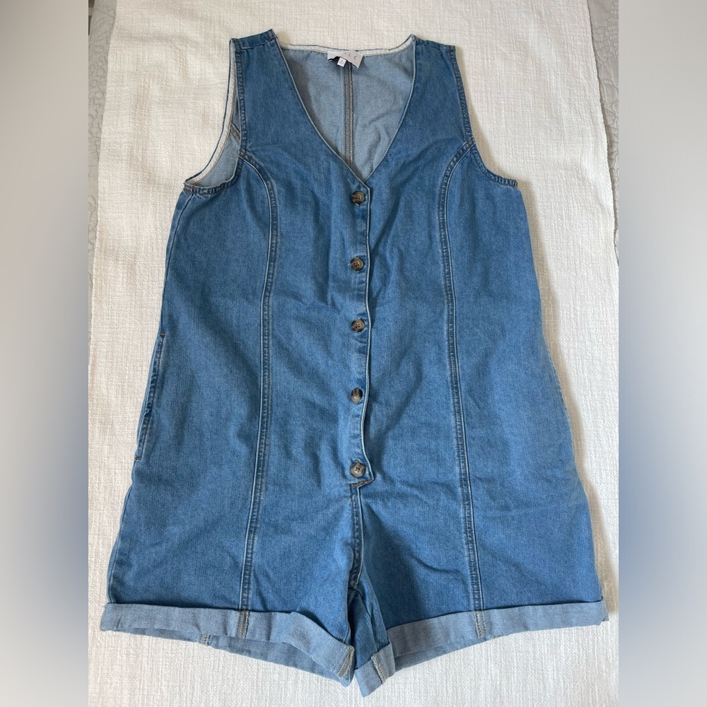 MABLE Denim Romper